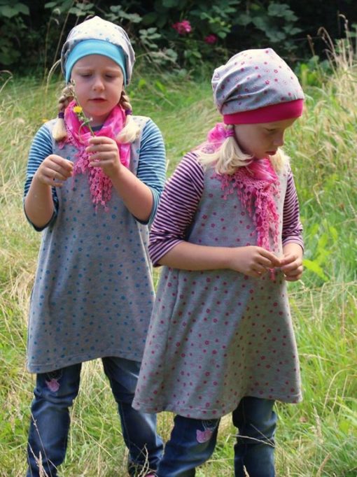 Papierschnittmuster Basic-Kleid Kinder