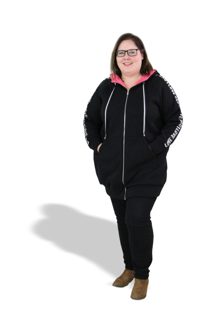 Papierschnittmuster Longjacket Nala Damen