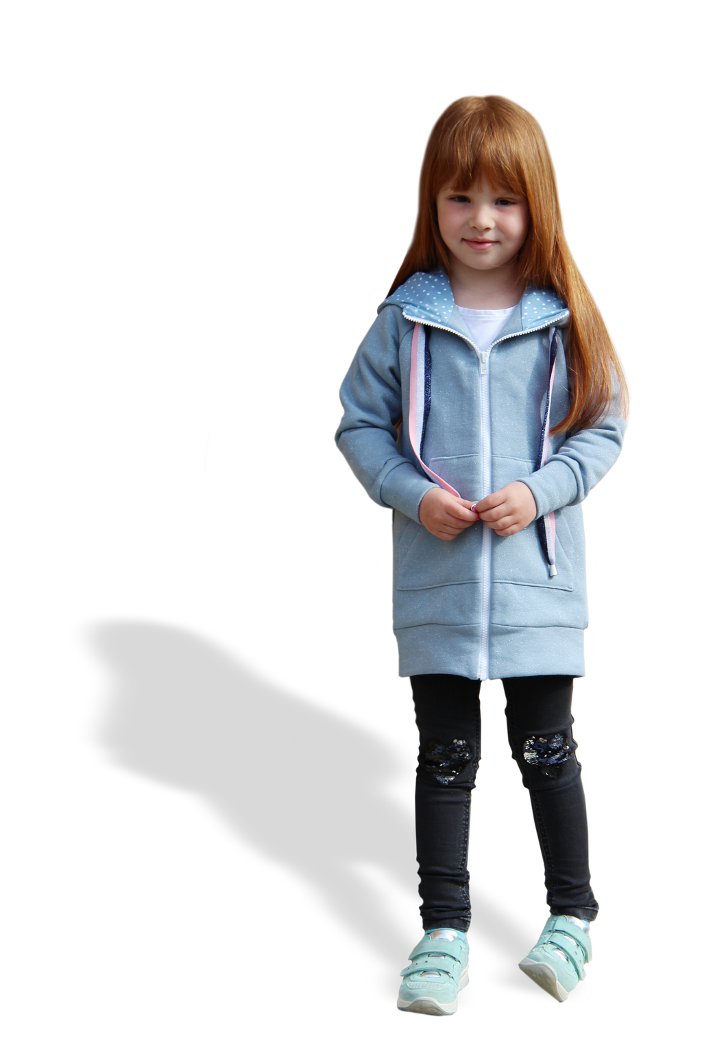 Papierschnittmuster Longjacket Nala Kinder