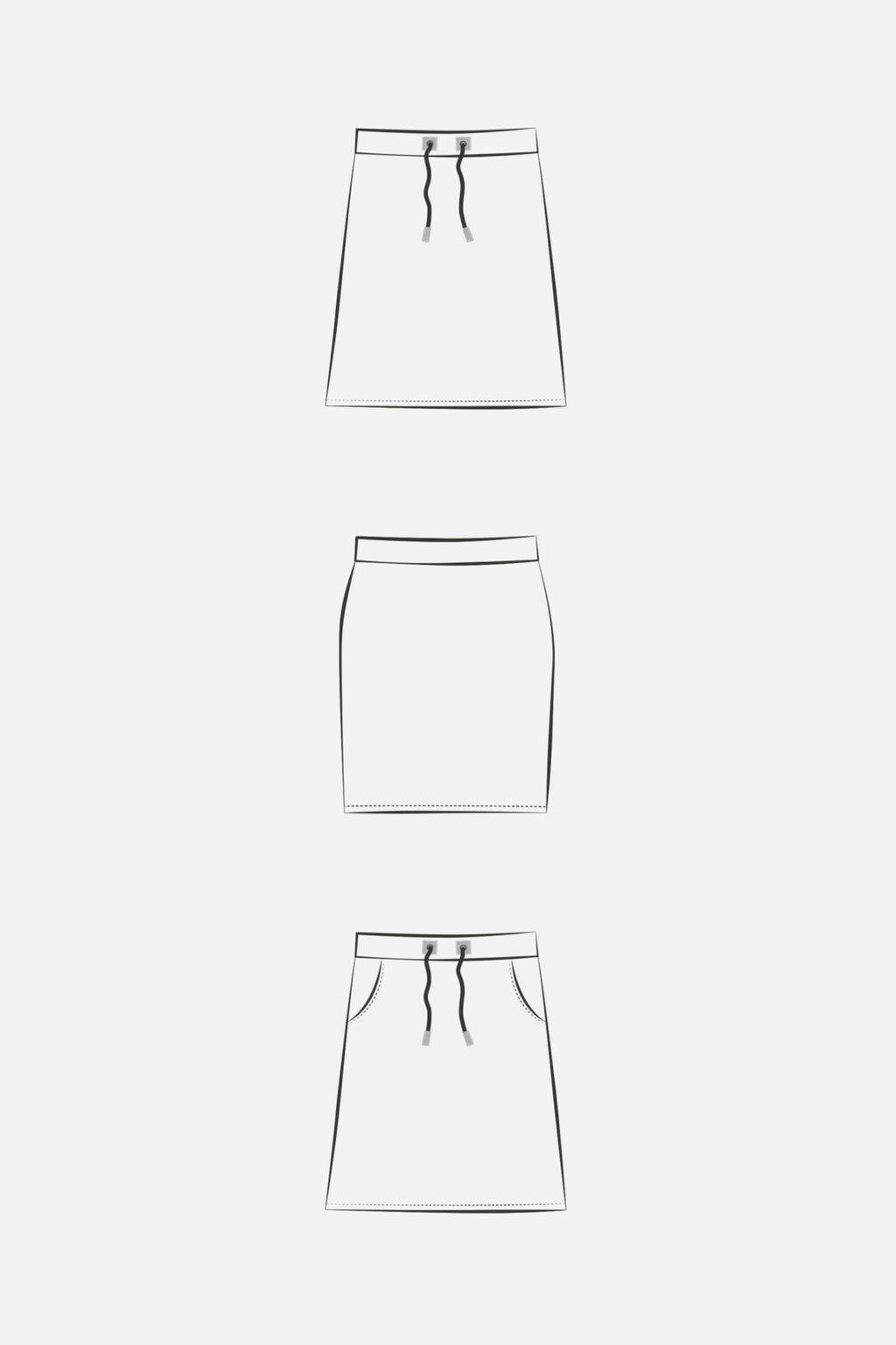 Papierschnittmuster Anne Damen