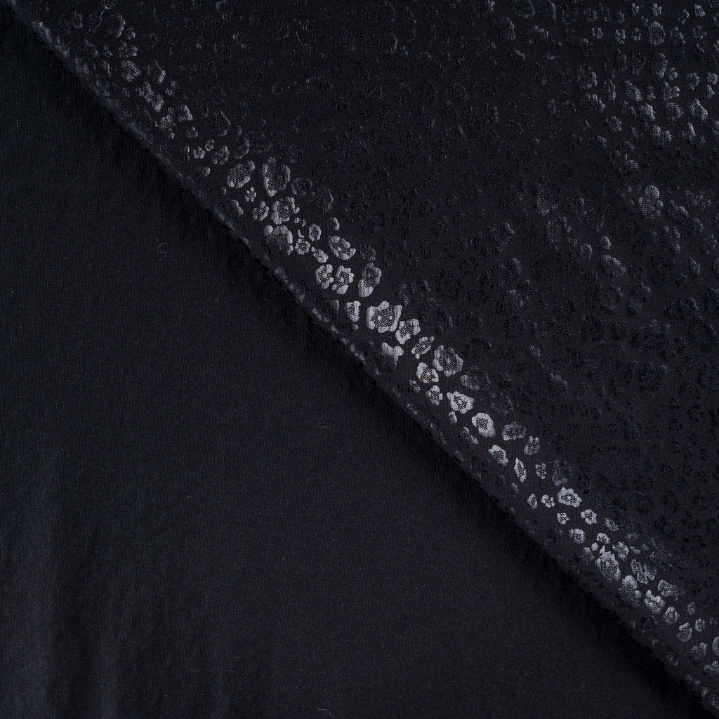 Punta Glossy Black Leopard