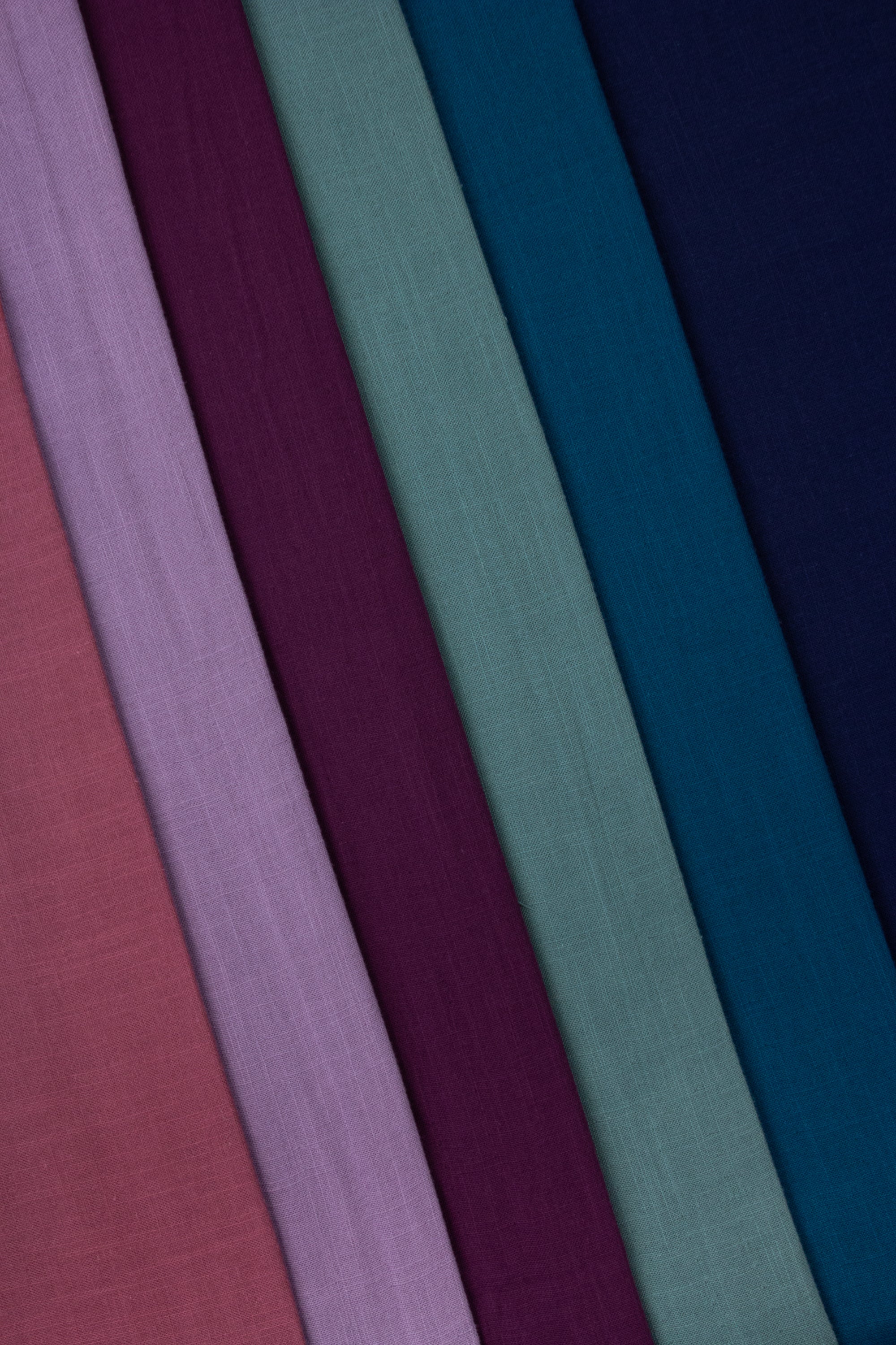 Double Slub Musselin Sorea violette 0646