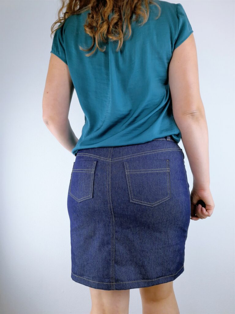 Papierschnittmuster Jeansrock Damen