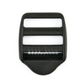 Stegschnalle schwarz 25mm mit Griff