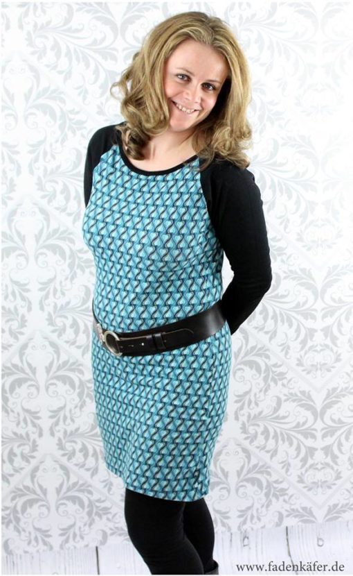 Papierschnittmuster Stretchkleid Damen
