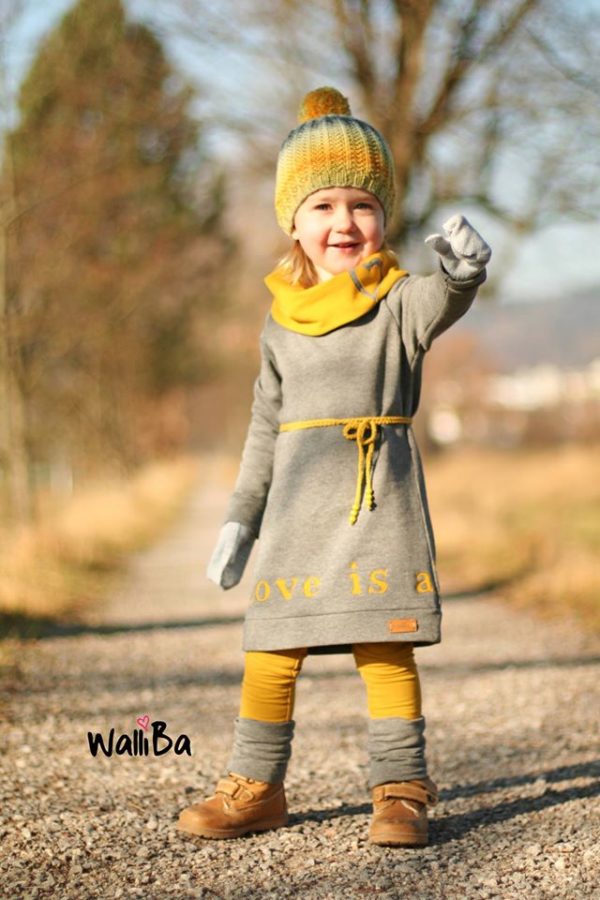 Papierschnittmuster Kleid Nieke Kinder