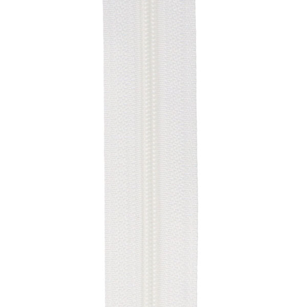 Endlos Reißverschluss Spirale 3mm weiss