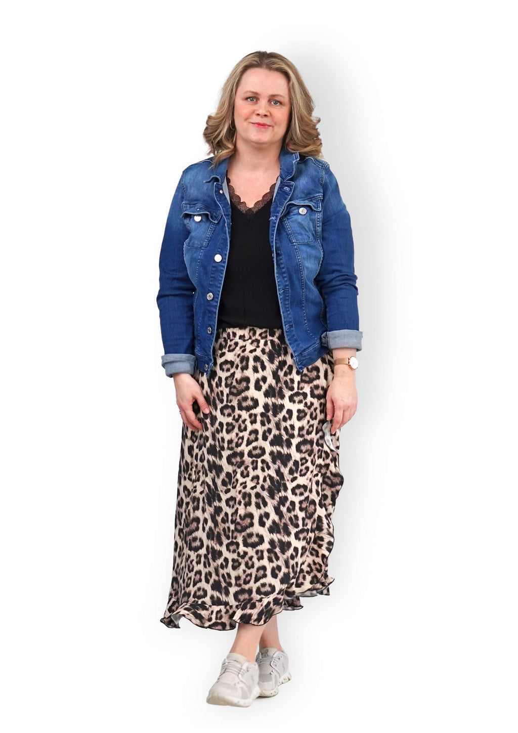 Papierschnittmuster Wickelrock Damen